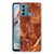 Motorola Moto G60 TPU Siliconen Hoesje Marmer Bruin B2C Telecom