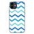 iPhone 12 Pro | 12 (6.1") Bumper Case Zigzag Blauw B2C Telecom