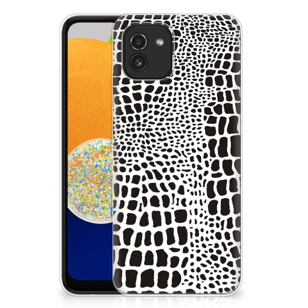 Samsung Galaxy A03 TPU Hoesje Slangenprint B2C Telecom