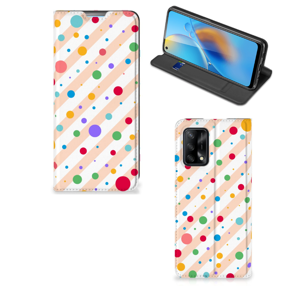 OPPO A74 4G Hoesje met Magneet Dots - B2C Telecom