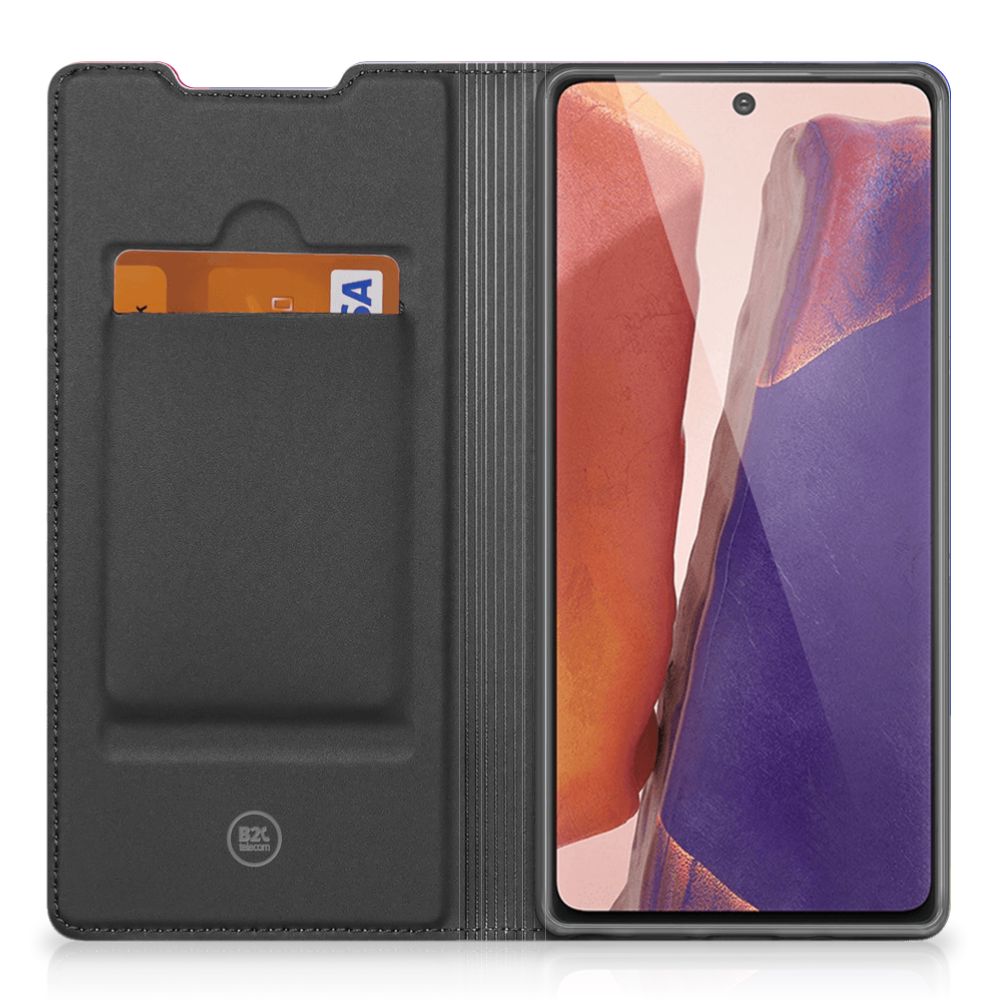 Samsung Galaxy Note20 Stand Case Polygon Dark - B2C Telecom