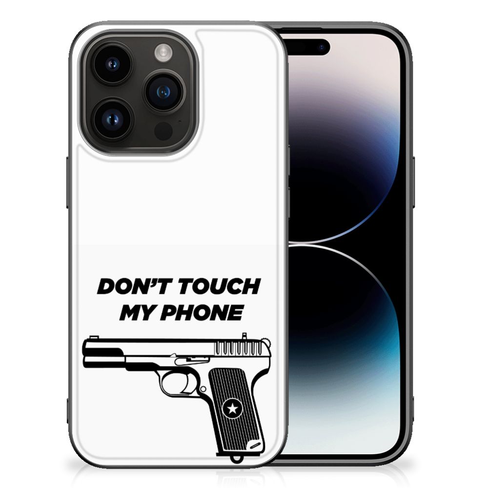 iPhone 15 Pro Telefoon Hoesje Pistol DTMP