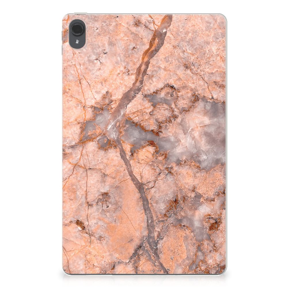 Lenovo Tab P11 | P11 Plus Tablet Back Cover Marmer Oranje - B2C Telecom