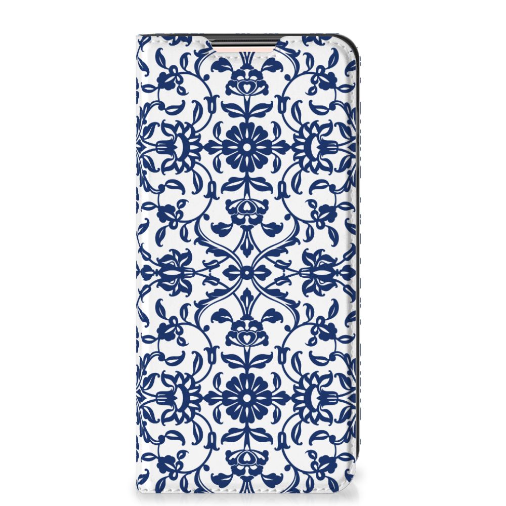 Xiaomi Redmi Note 10/10T 5G | Poco M3 Pro Smart Cover Flower Blue - B2C Telecom