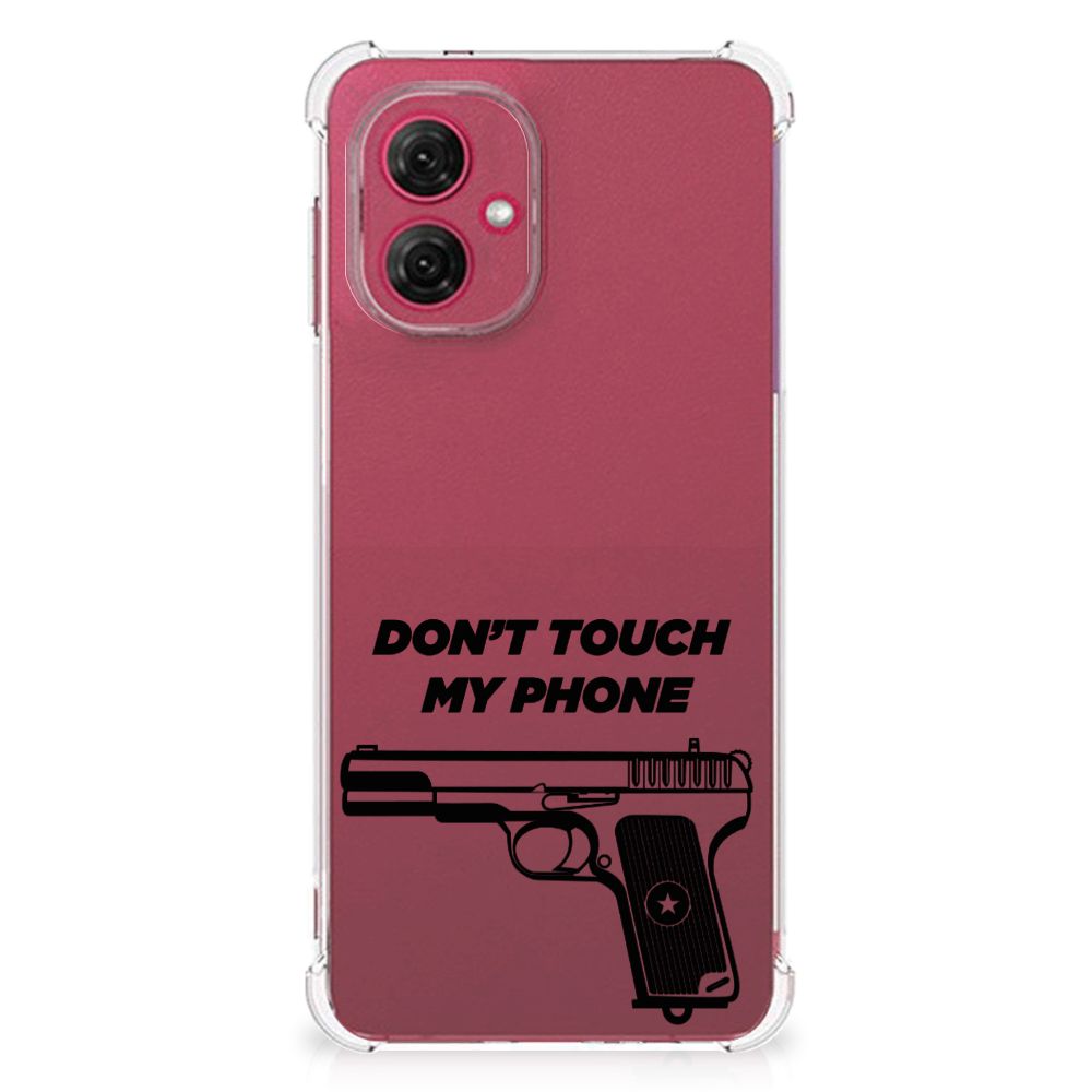 Motorola Moto G55 Anti Shock Case Pistol DTMP