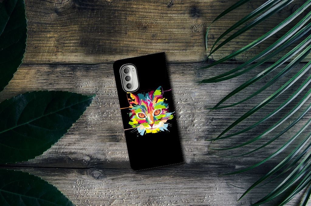 Motorola Moto G51 5G Magnet Case Cat Color - B2C Telecom
