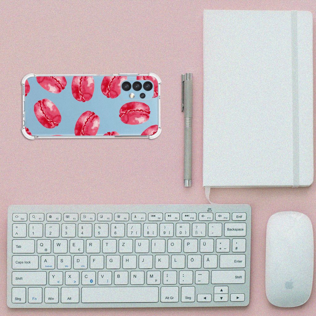 Samsung Galaxy A13 (4G) Beschermhoes Pink Macarons B2C Telecom