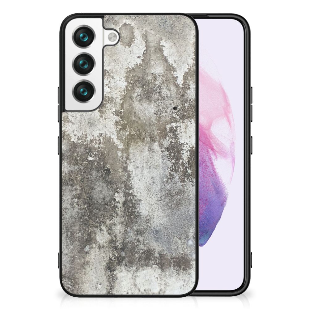 Samsung Galaxy S22 Marmeren Print Telefoonhoesje Beton Print