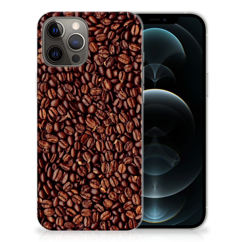 iPhone 12 Pro Max Siliconen Case Koffiebonen B2C Telecom