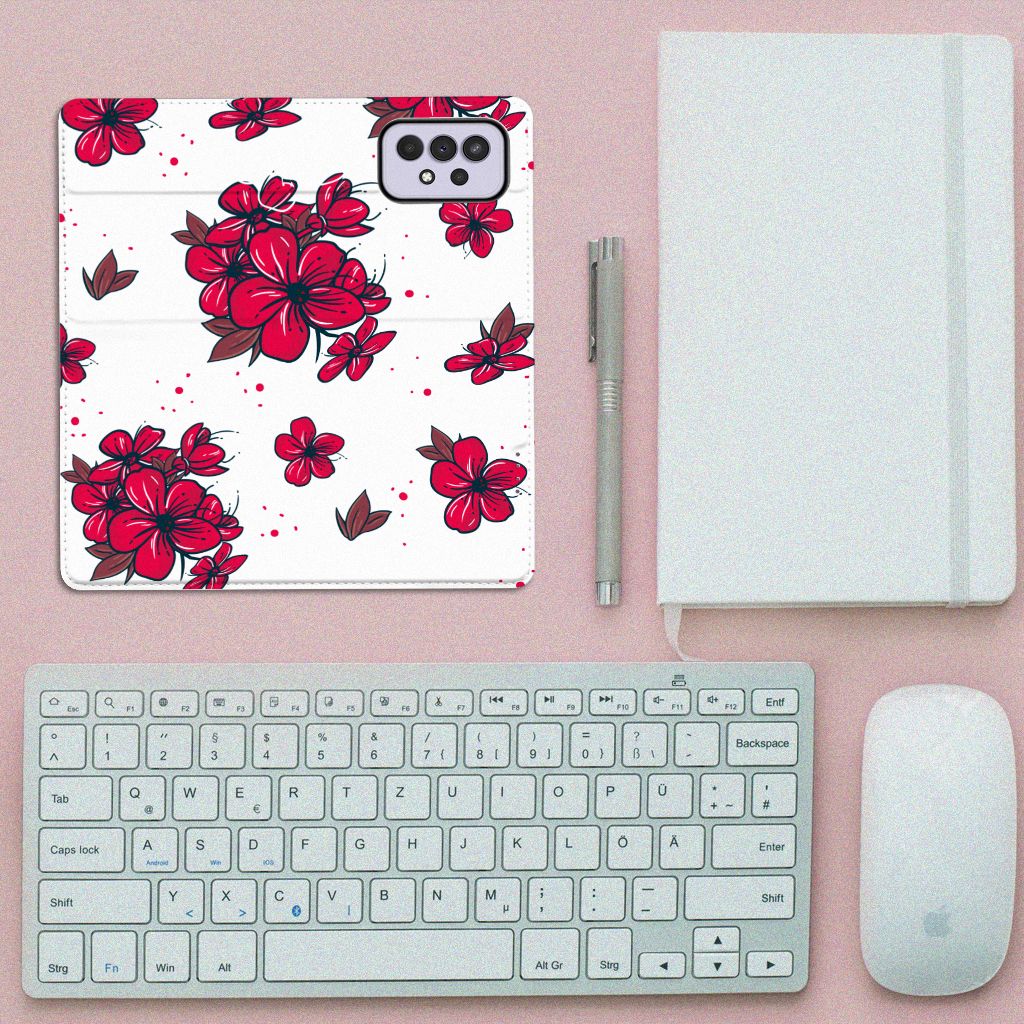 Samsung Galaxy A33 5G Smart Cover Blossom Red - B2C Telecom
