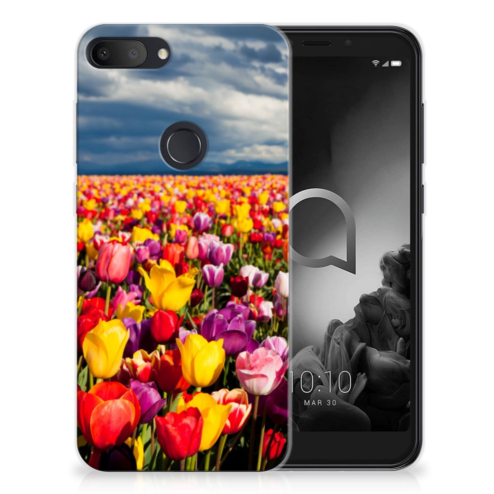 Alcatel 1S (2019) TPU Case Tulpen