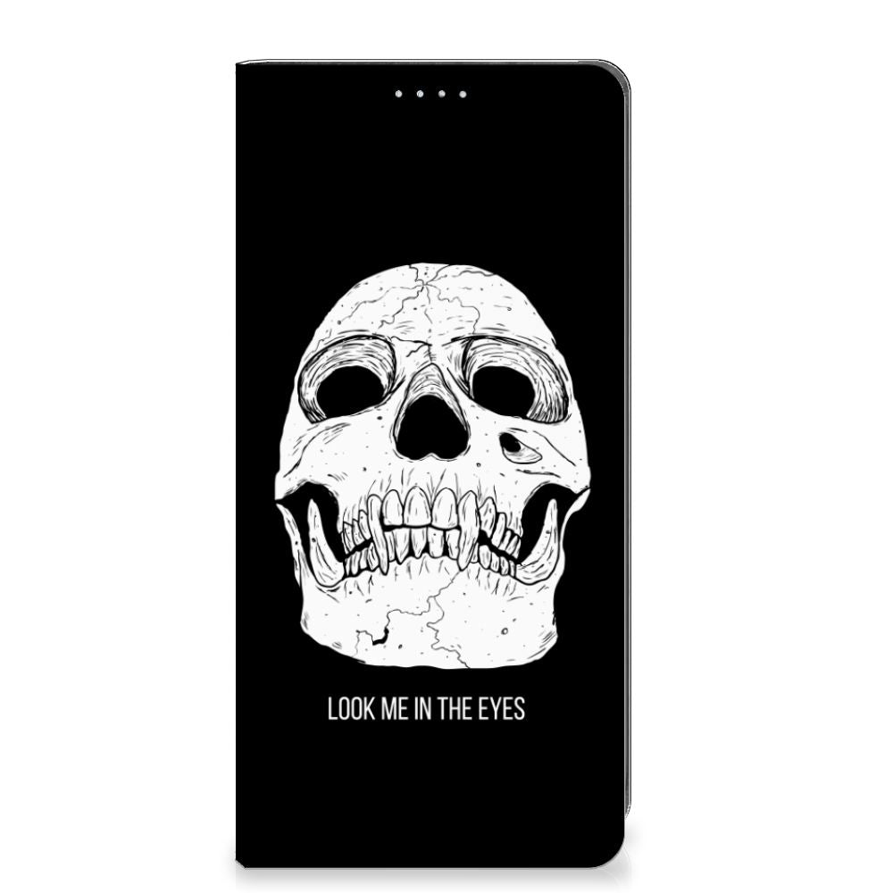 Mobiel BookCase Xiaomi 12T | 12T Pro Skull Eyes - B2C Telecom