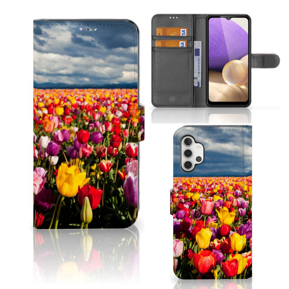 Samsung Galaxy A32 4G Hoesje Tulpen