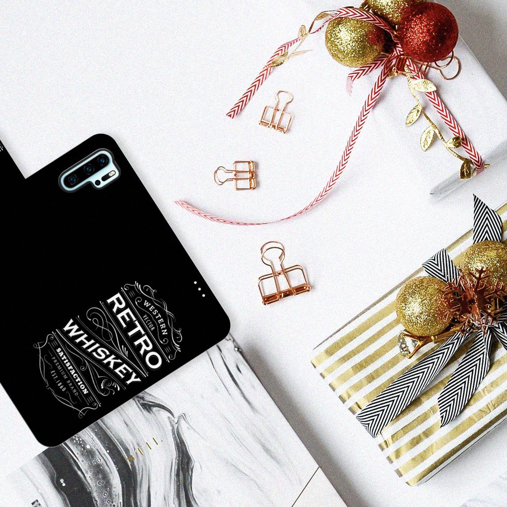 Huawei P30 Pro Book Cover Whiskey