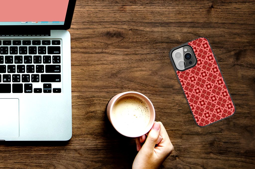 iPhone 13 Pro Max Back Case Batik Rood B2C Telecom