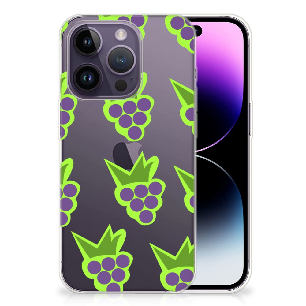 Apple iPhone 14 Pro Siliconen Case Druiven B2C Telecom