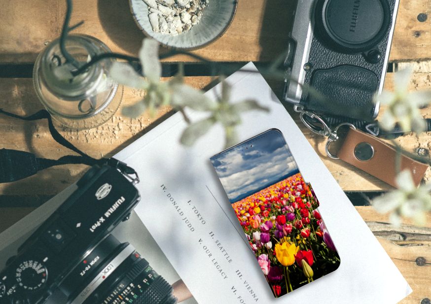 Samsung Galaxy A20s Hoesje Tulpen