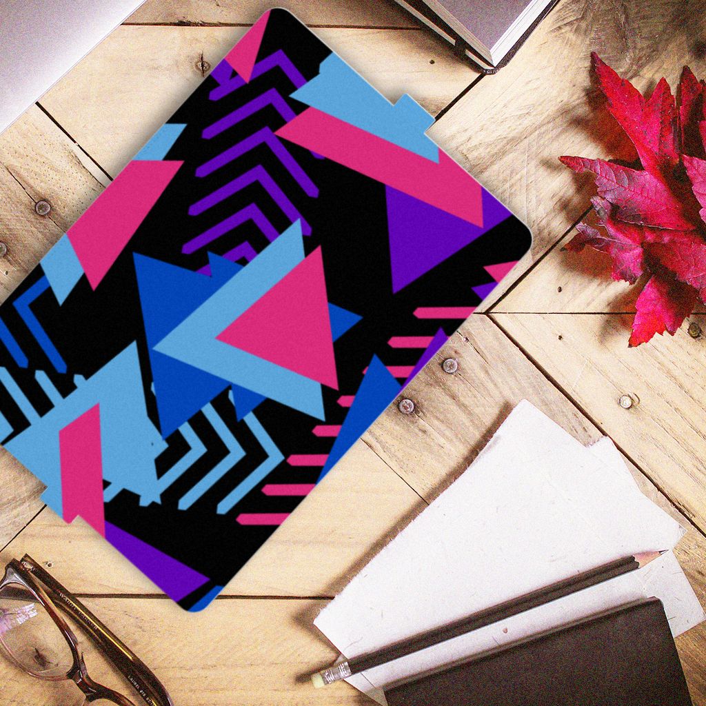 Lenovo Tab E10 Tablet Beschermhoes Funky Triangle