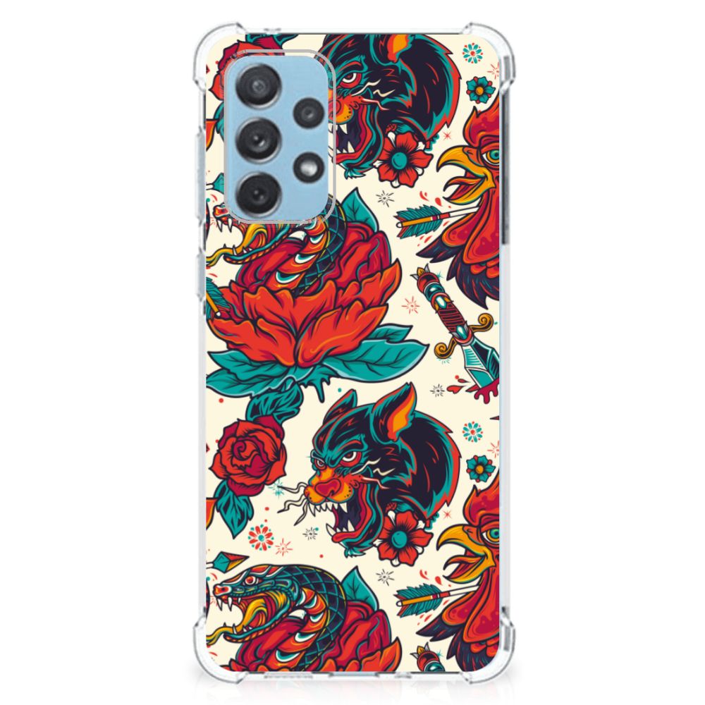 Anti-shock Hoesje met foto voor Samsung Galaxy A73 Old Skool B2C Telecom