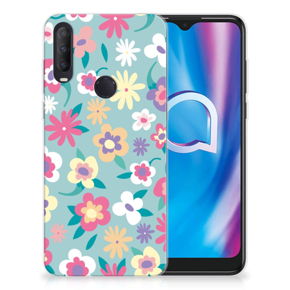 Alcatel 1S (2020) TPU Case Flower Power B2C Telecom