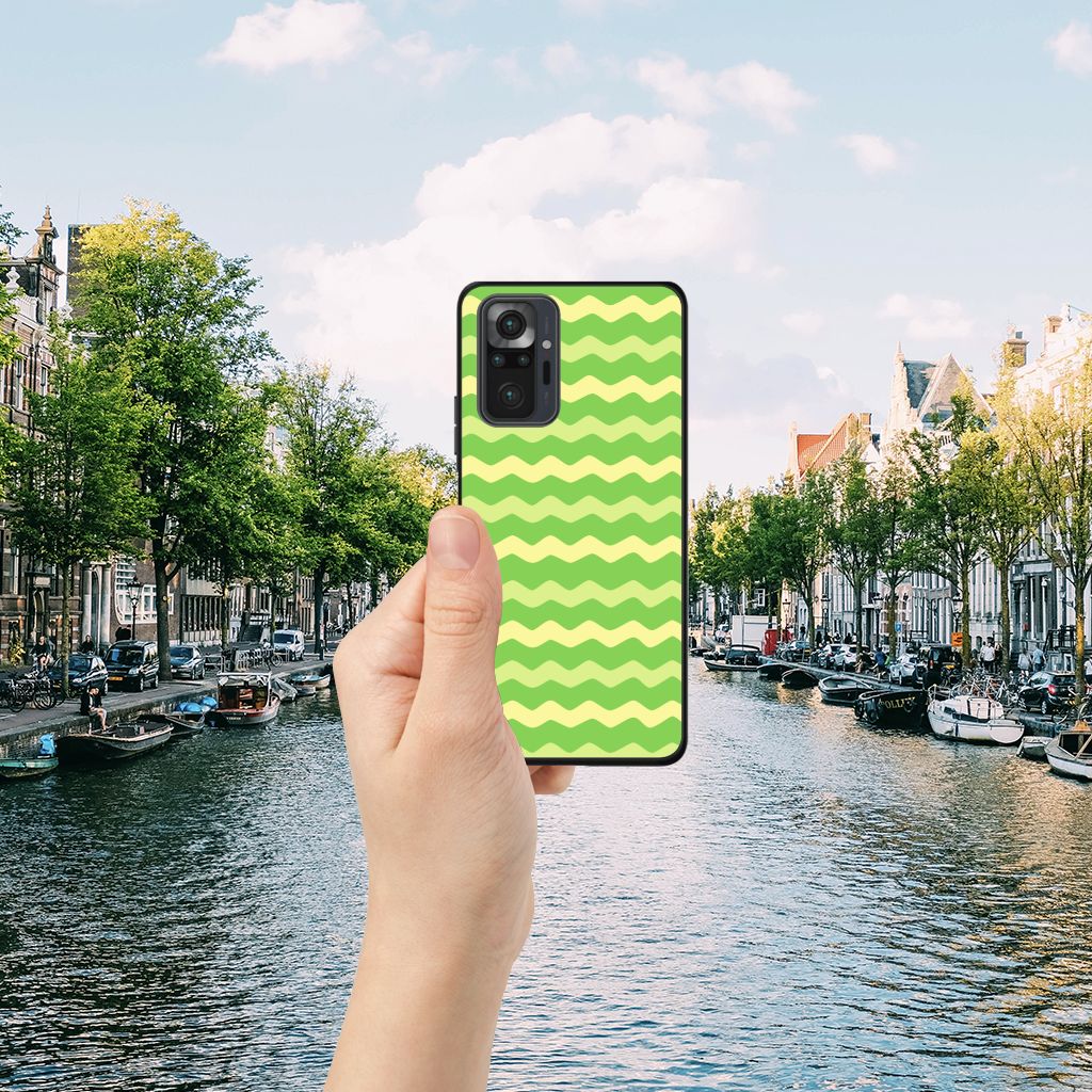 Xiaomi Redmi Note 10 Pro Back Case Waves Green B2C Telecom