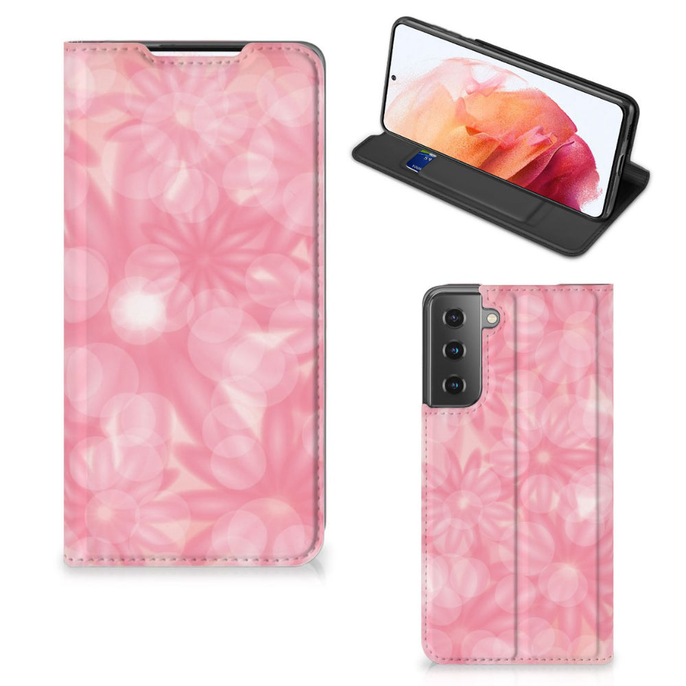 Samsung Galaxy S21 Smart Cover Spring Flowers