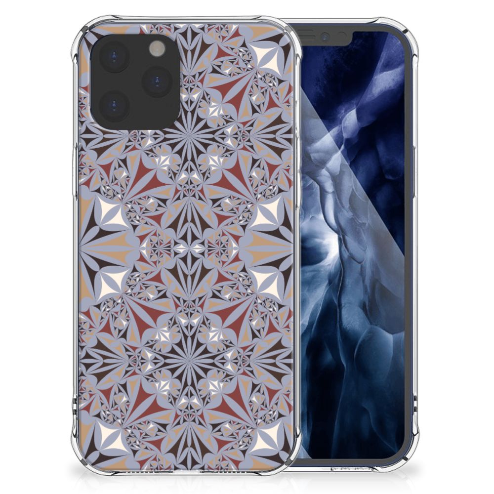 iPhone 12 Pro Max Anti-Shock Hoesje Flower Tiles B2C Telecom