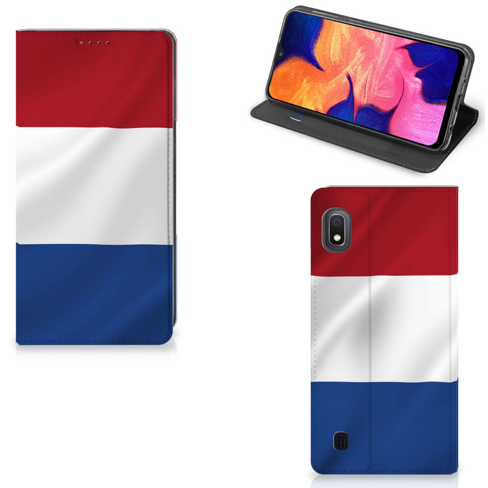 Samsung Galaxy A10 Standcase Nederlandse Vlag - B2C Telecom