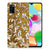 Siliconen Hoesje Samsung Galaxy A41 Barok Goud B2C Telecom