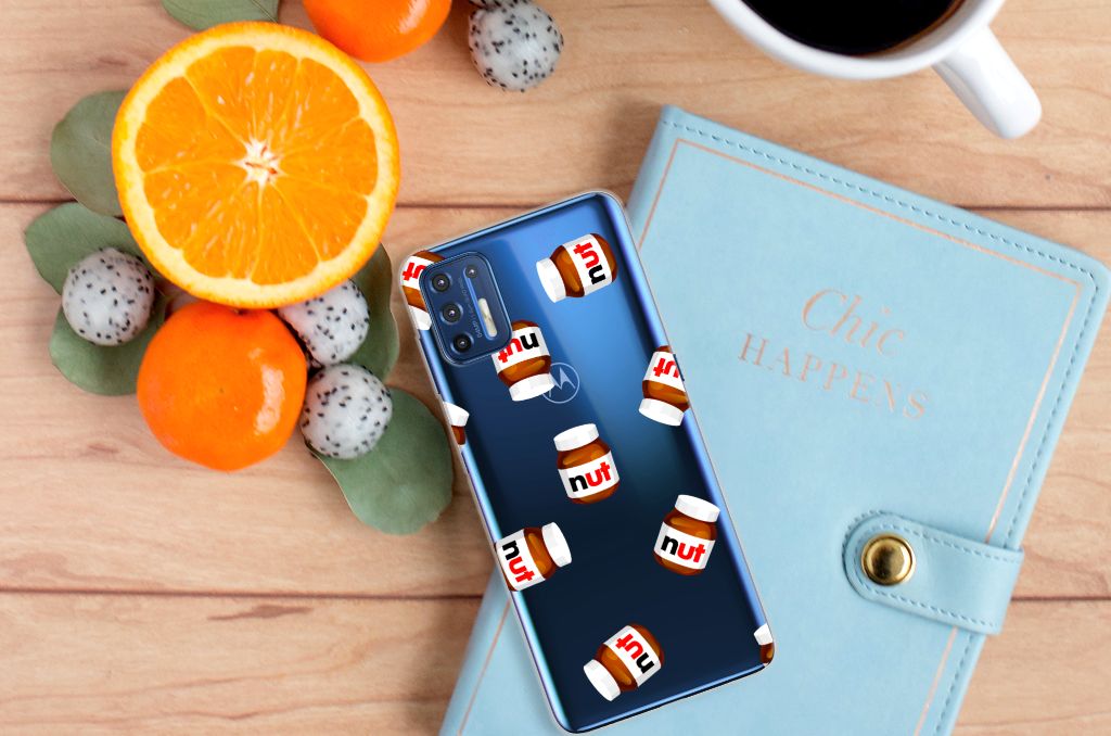 Motorola Moto G9 Plus Siliconen Case Nut Jar B2C Telecom