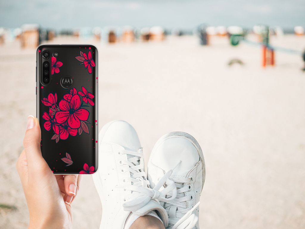 Motorola Moto G8 Power TPU Case Blossom Red