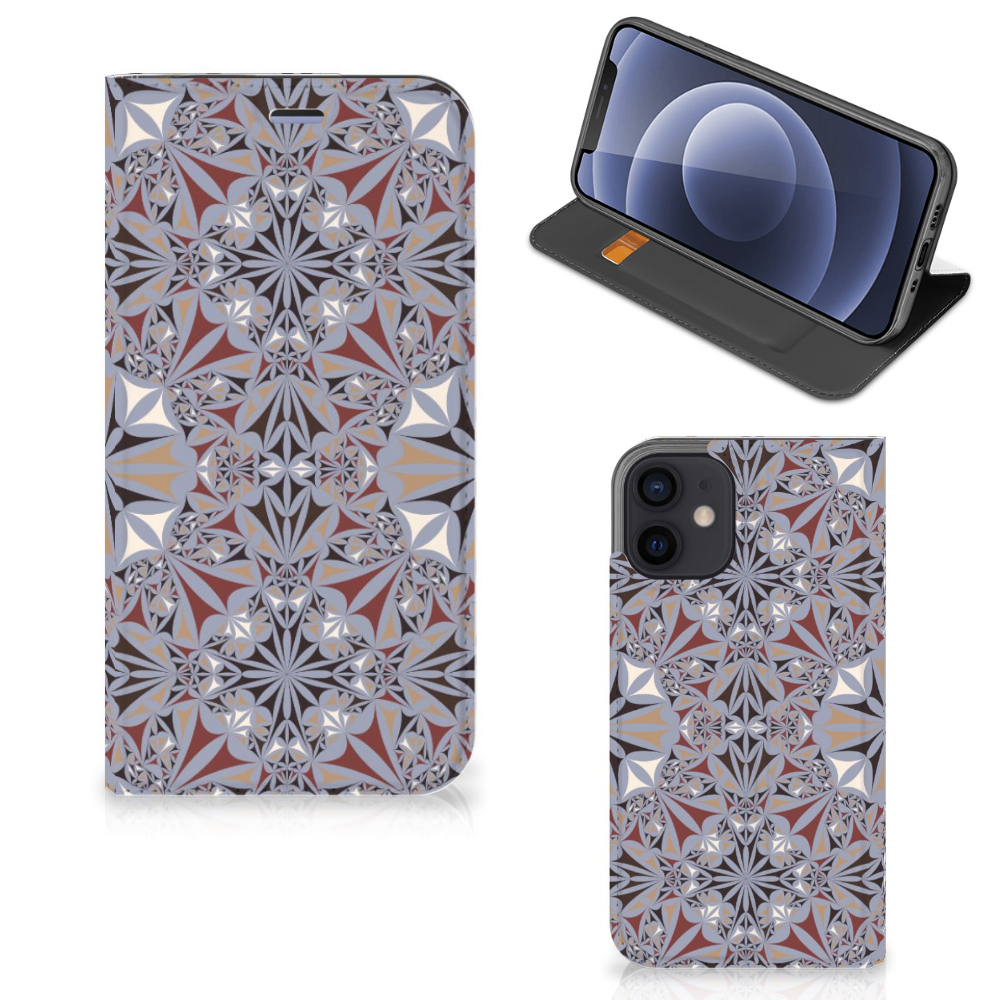 iPhone 12 Mini Standcase Flower Tiles - B2C Telecom