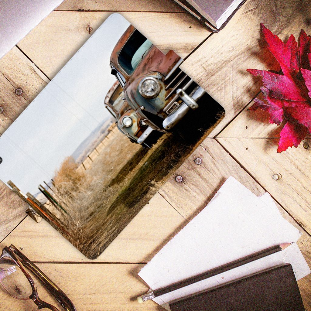 Samsung Galaxy Tab S6 Lite | S6 Lite (2022) Tablet Hoesje met foto Vintage Auto