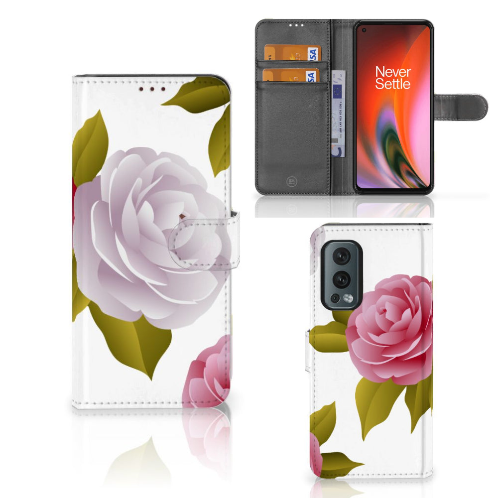 OnePlus Nord 2 5G Hoesje Roses