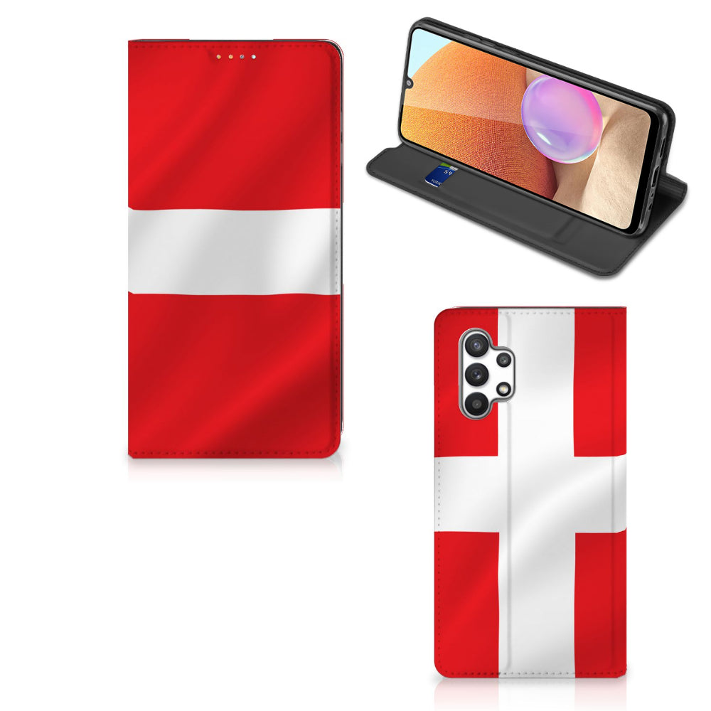 Samsung Galaxy A32 4G | A32 5G Enterprise Editie Standcase Denemarken