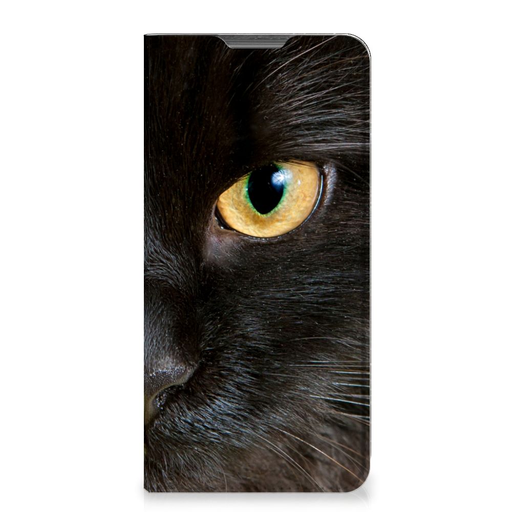 Motorola Moto G52 | Moto G82 Hoesje maken Zwarte Kat - B2C Telecom
