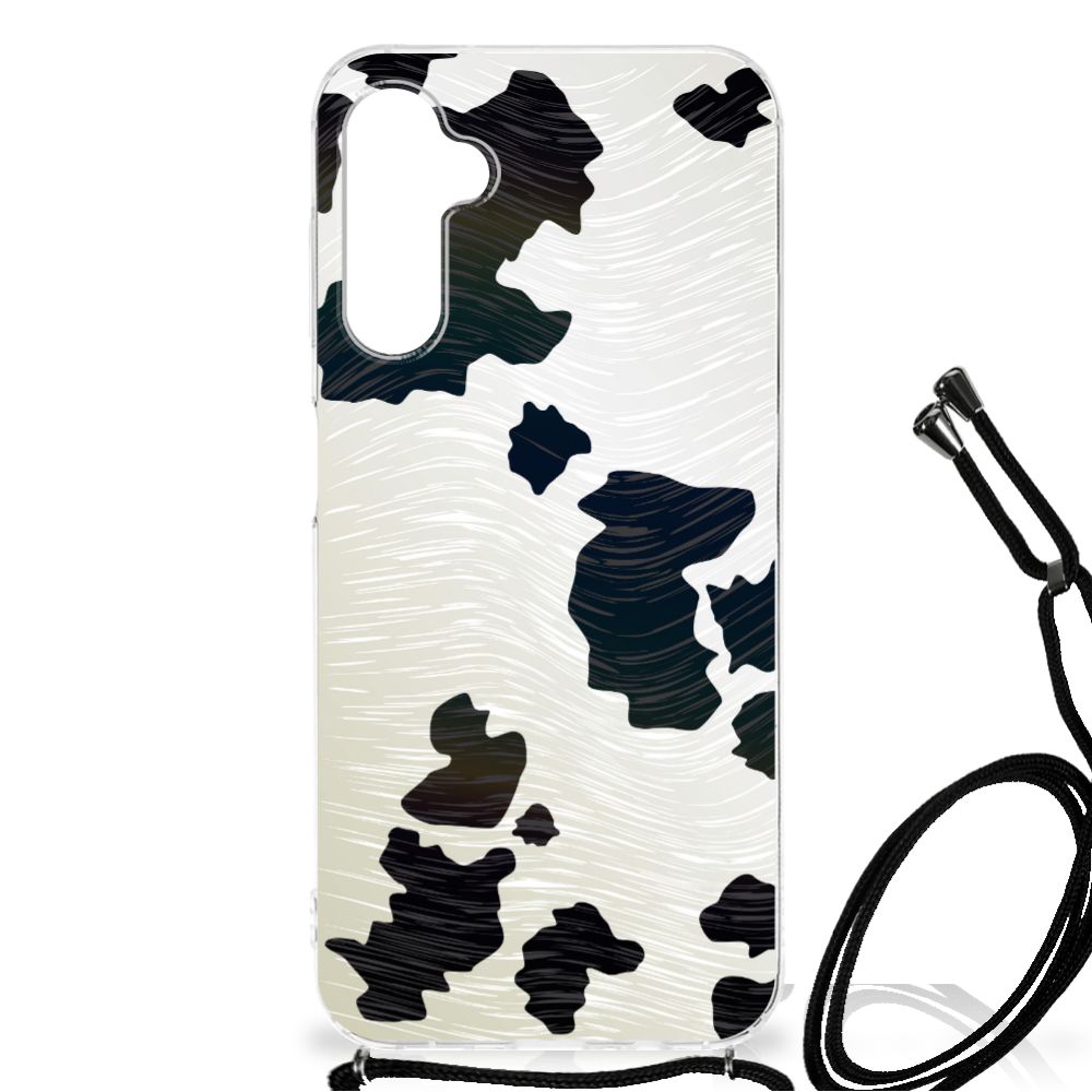 Samsung Galaxy A14 5G Case Anti-shock Koeienvlekken met uniek koeienpatroon.