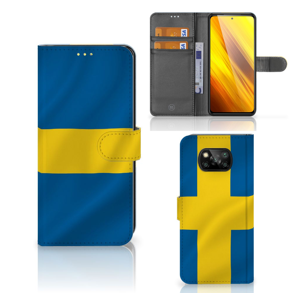 Xiaomi Poco X3 | Poco X3 Pro Bookstyle Case Zweden