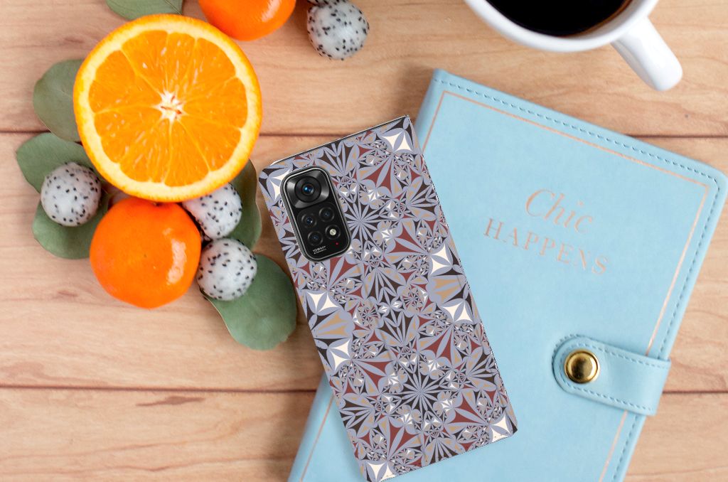Xiaomi Redmi Note 11/11S Standcase Flower Tiles - B2C Telecom