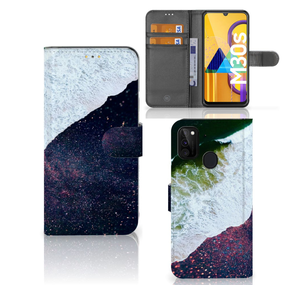 Samsung Galaxy M21 | M30s Book Case Sea in Space