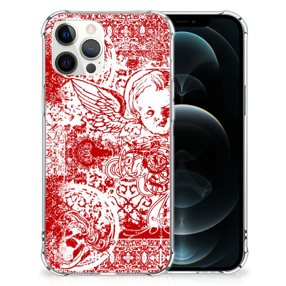 Extreme Case iPhone 12 Pro Max Angel Skull Rood B2C Telecom