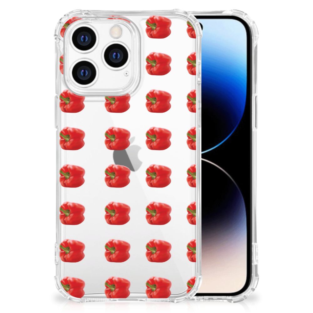 iPhone 14 Pro Beschermhoes Paprika Red B2C Telecom
