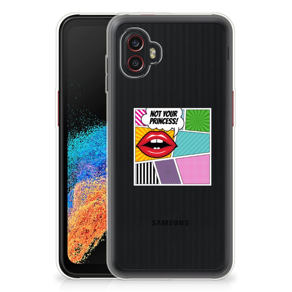 Samsung Galaxy Xcover 6 Pro Silicone Back Cover Popart Princess B2C Telecom