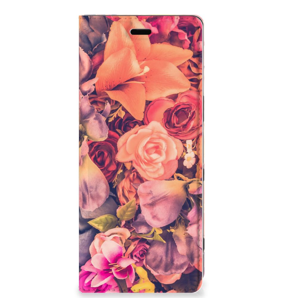 Sony Xperia 5 Smart Cover Bosje Bloemen - B2C Telecom