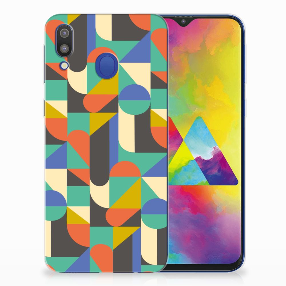 Samsung Galaxy M20 (Power) TPU bumper Funky Retro