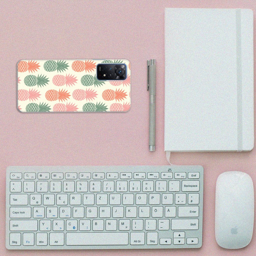 Xiaomi Redmi Note 11 Pro 5G Siliconen Case Ananas