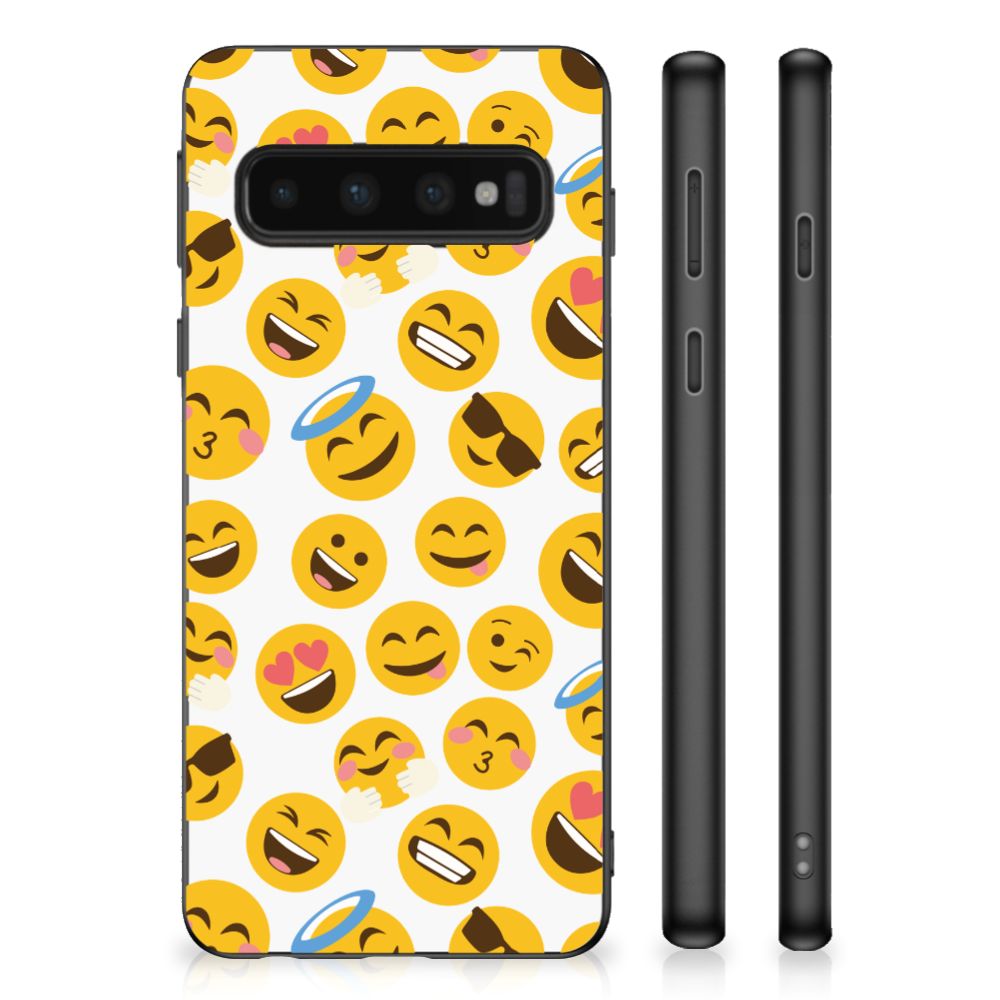 Samsung Galaxy S10 Bumper Case Emoji