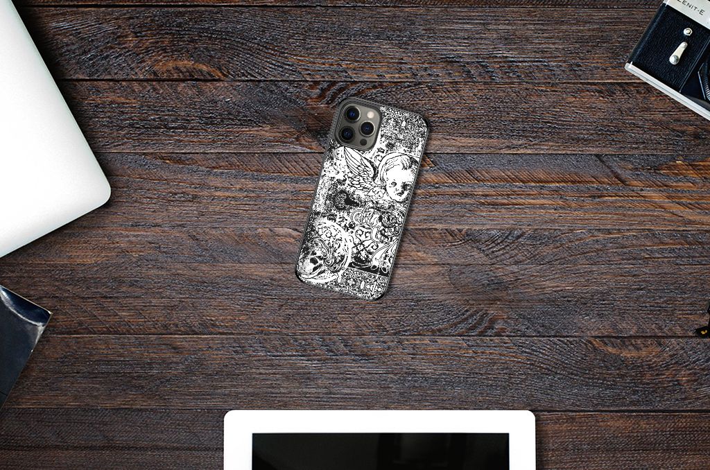 Mobiel Case iPhone 12 Pro Max Skulls Angel B2C Telecom