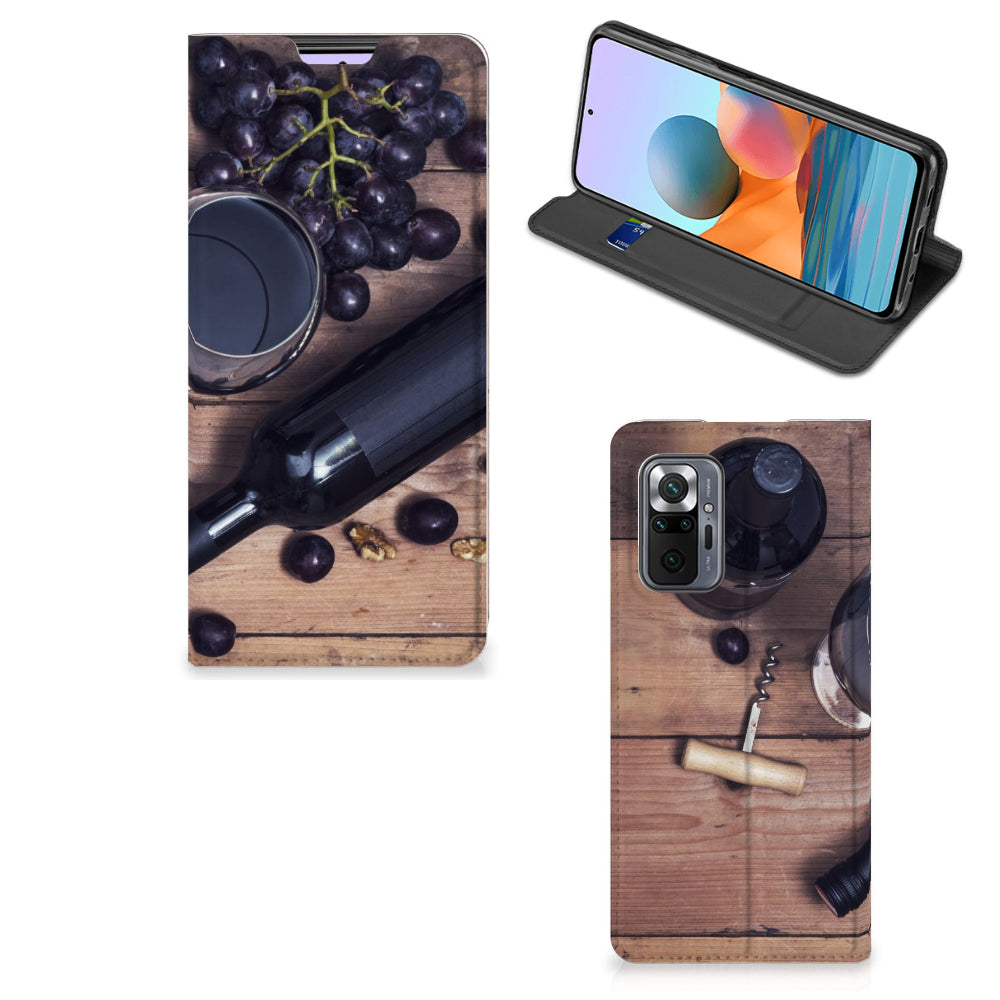 Xiaomi Redmi Note 10 Pro Flip Style Cover Wijn