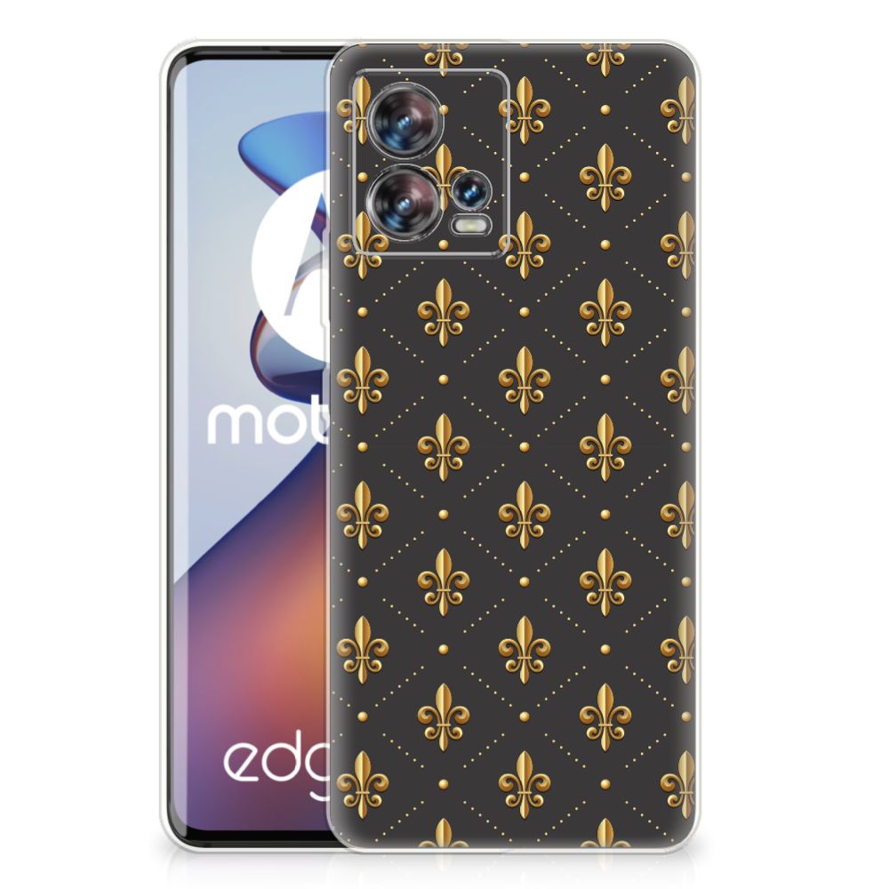 Motorola Edge 30 Fusion TPU bumper Franse Lelie B2C Telecom
